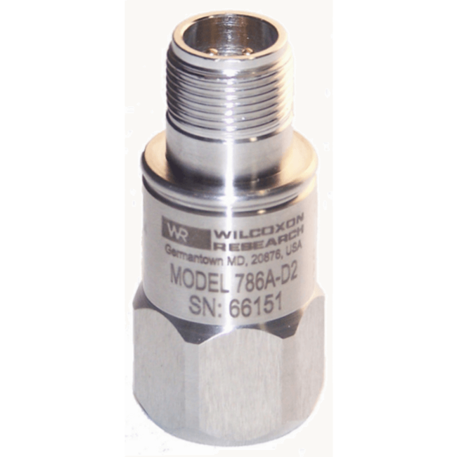 Wilcoxon Sensing Technologies Class I Division 2 Certified Accelerometer, Model 786A-D2